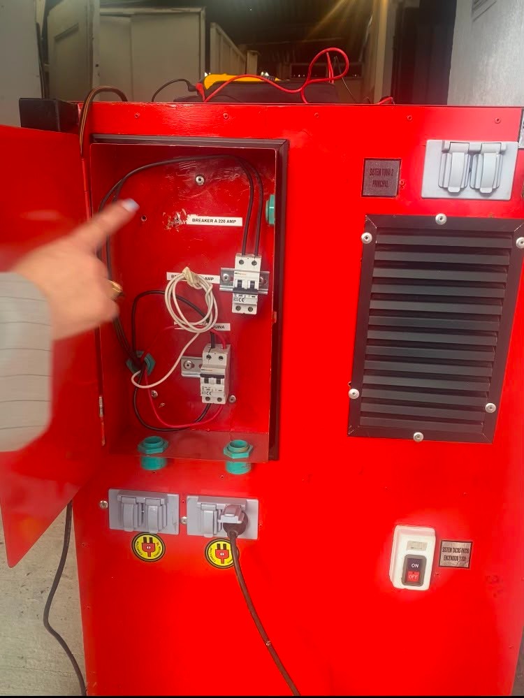 GAC generator control panel