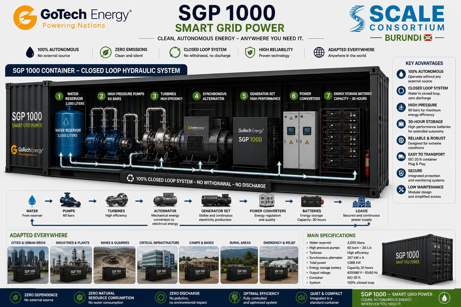 Electric generator system